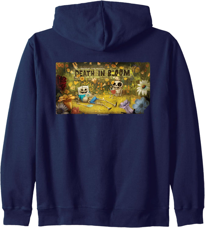 Adventure Time Death In Bloom Card Kapuzenjacke