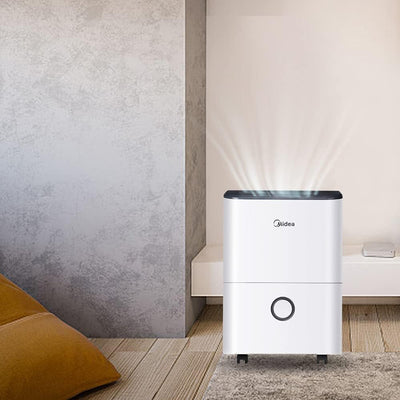 Midea Luftentfeuchter, 20L/24h, Raumgrösse ca.100m³(40m²), DF-20DEN7-WF, APP-fähig, 24H Timer, Wasse