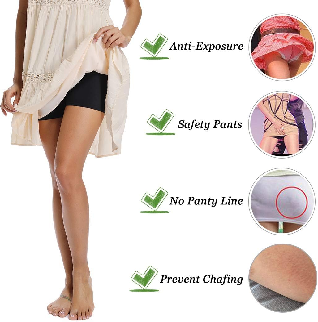 Joyshaper Unterhosen Damen Unter Rock Kurze Hose Anti Chafing Anti Scheuer Shorts Radlerhose für Kle