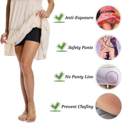 Joyshaper Unterhosen Damen Unter Rock Kurze Hose Anti Chafing Anti Scheuer Shorts Radlerhose für Kle