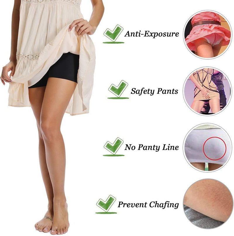 Joyshaper Unterhosen Damen Unter Rock Kurze Hose Anti Chafing Anti Scheuer Shorts Radlerhose für Kle