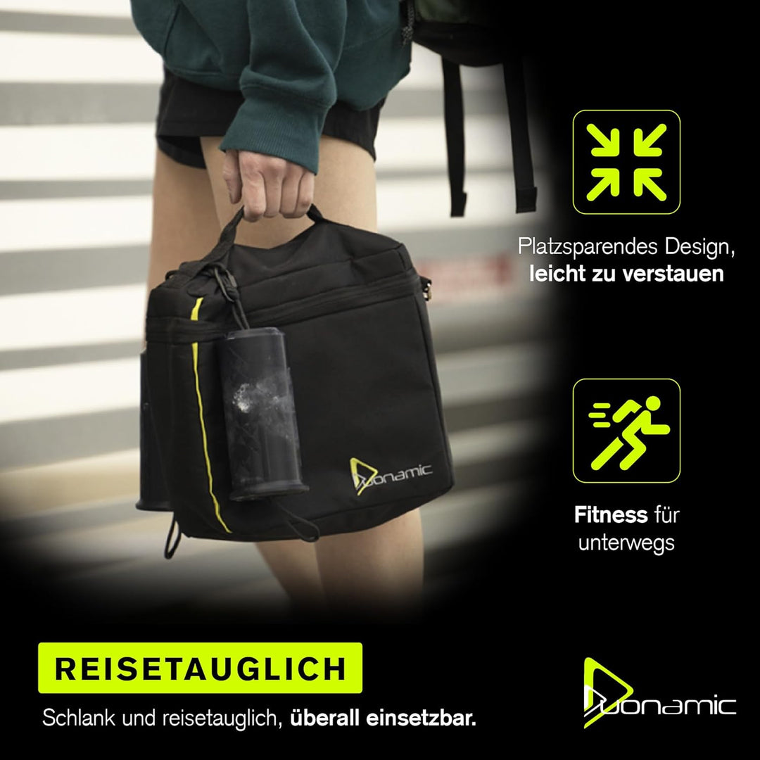 Duonamic Eleviia Tragbare Klimmzugstange Türrahmen ohne Schrauben für Reisen, Arbeit oder zu Hause -