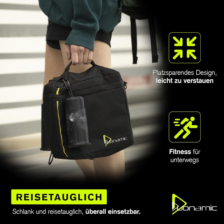 Duonamic Eleviia Tragbare Klimmzugstange Türrahmen ohne Schrauben für Reisen, Arbeit oder zu Hause -