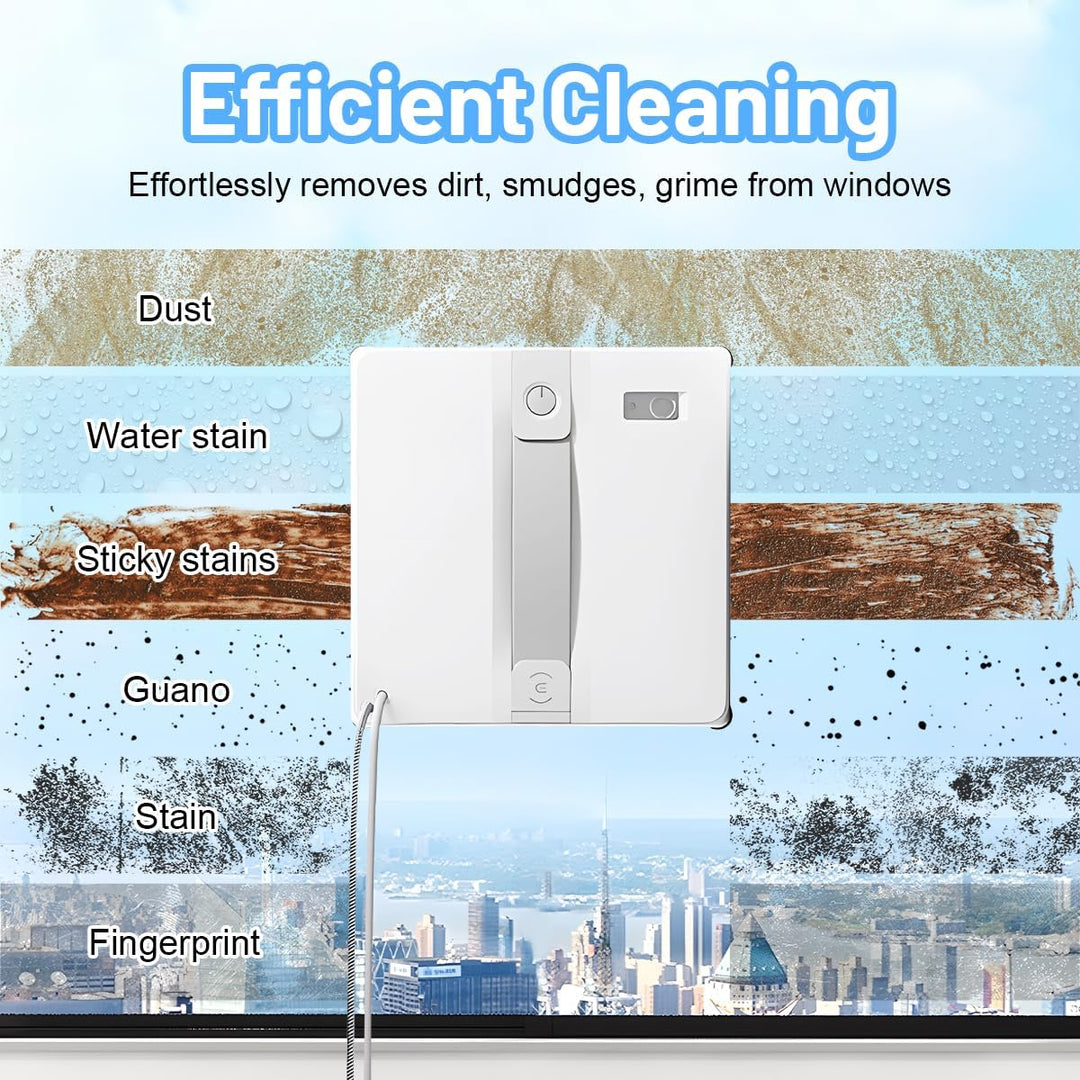 10 Stück für Ecovacs Winbot Mini Ersatzteile Wischtücher Reinigungstuch Set, für Ecovacs Winbot Fens