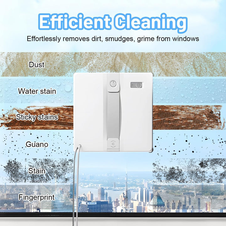 10 Stück für Ecovacs Winbot Mini Ersatzteile Wischtücher Reinigungstuch Set, für Ecovacs Winbot Fens
