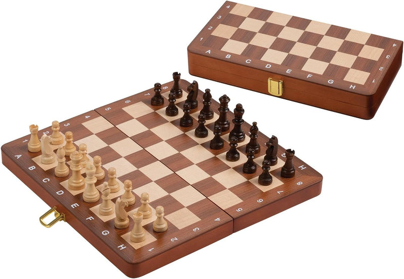 Philos 2710 - Schach, Schachspiel, Reiseschach, Feld 30 mm, Königshöhe 48 mm, magnetisch