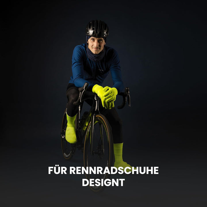 GripGrab Flandrien wasserdichte Gestrickte Rennrad Regenschutz Überschuhe Knitted Aero Radsport Über