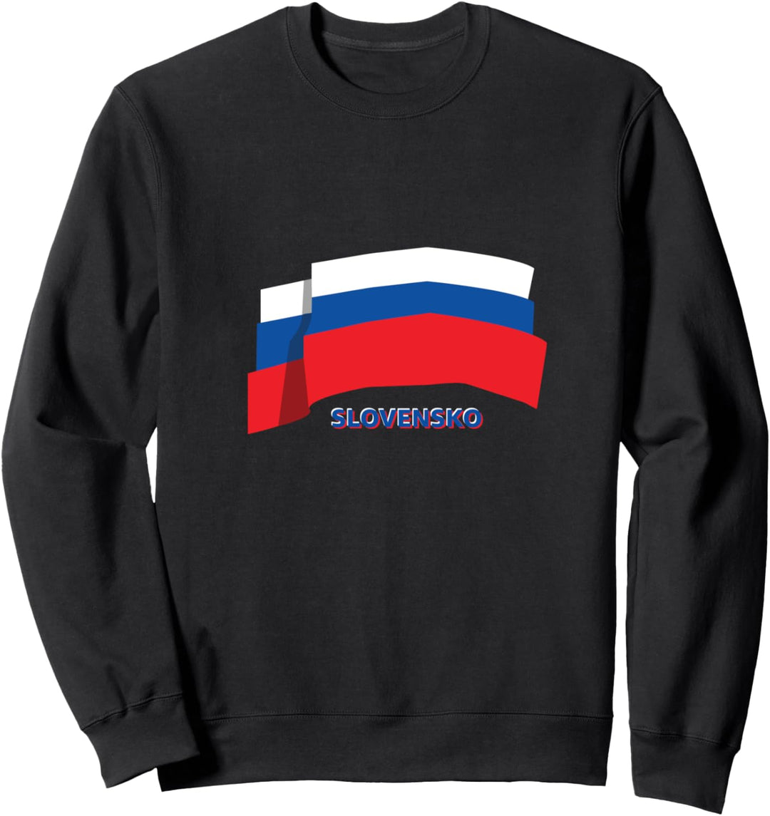 Flagge Slowakei Sweatshirt