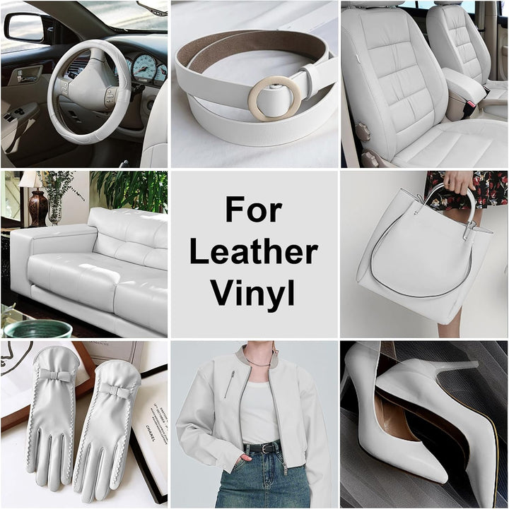 Leder Reparatur Set Schwarz, Lederpflege Für Ledercouch, Für Vinyl Möbel, Sofa, Autositze, Schuhe Fü