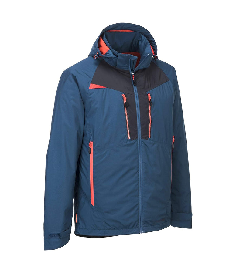 Portwest DX4 Winter Jacke für Männer, Farbe: Metro Blau, Grösse: S, DX460MBRS S Metro Blue, S Metro