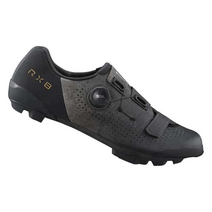 SHIMANO Unisex Brx801l42 Schuhe RX8 (RX801), Schwarz, Grösse 42