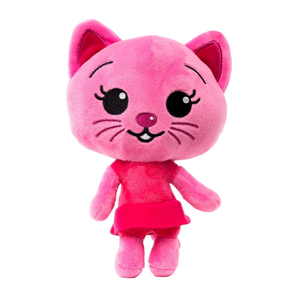 BANDAI - Der Clown Plim Plim Plüschtier MEI Li, 20 cm, Mehrfarbig, Modell PL85022, Spielzeug mit Spr