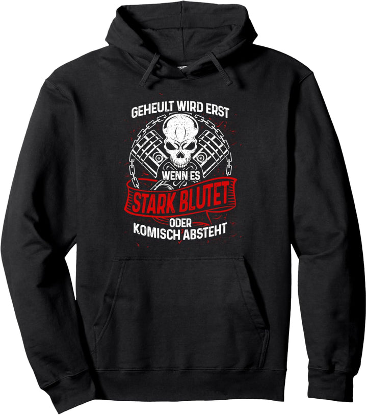 Schrauber heulen nicht - Lustiges Mechaniker Pullover Hoodie