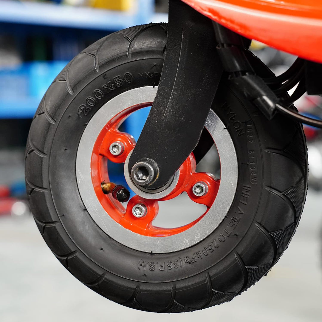 200 x 50 (8 "x2") Scooter-Reifen- und Schlauchset Ersatz Geeignet Innendurchmesser 3.74"/95mm für Sc