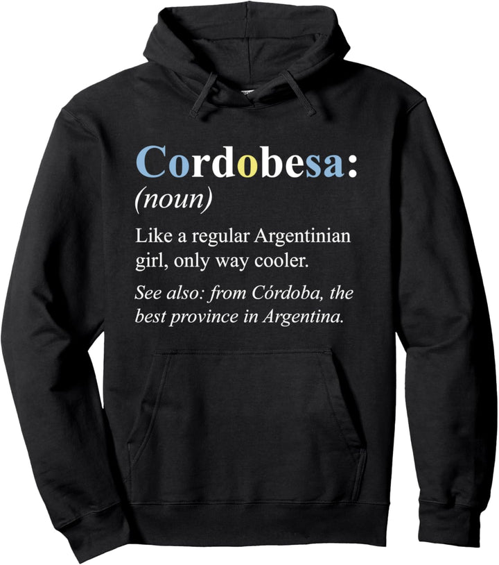 Argentinien Cordoba Geschenk Englisch Version - Cordobesa Pullover Hoodie