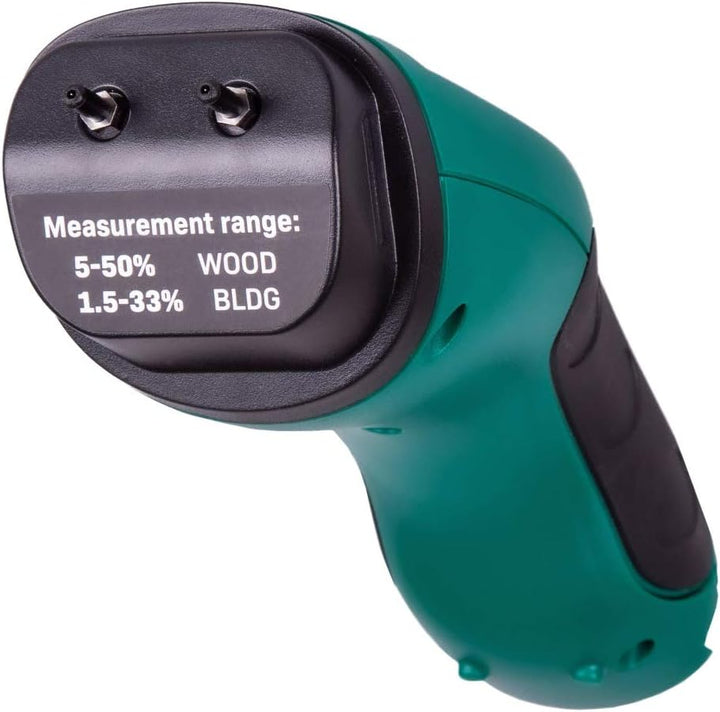 VONROC Feuchtigkeitsmessgerät - LCD Display mit Hintergrundbeleuchtung - Profi und präzise Messung v