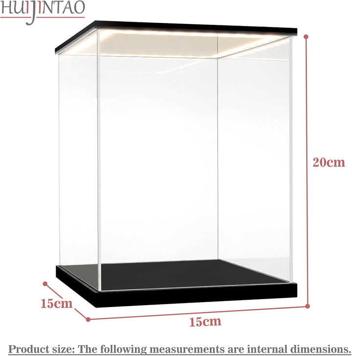 Acryl Vitrine / Schaukasten / Display Case / Acryl Box für Modellautos, Figuren | mit LED Beleuchtun
