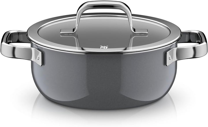 WMF Fusiontec Mineral Pro, Bratentopf mit Deckel, 20 cm, langlebig, kratzfestes Material, Made in Ge