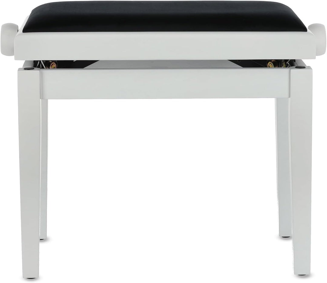 GEWA Pianobänke, Pianostuhl Deluxe weiss matt Weiss Matt Deluxe, Weiss Matt Deluxe