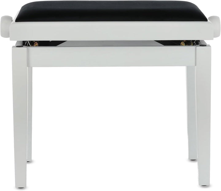 GEWA Pianobänke, Pianostuhl Deluxe weiss matt Weiss Matt Deluxe, Weiss Matt Deluxe