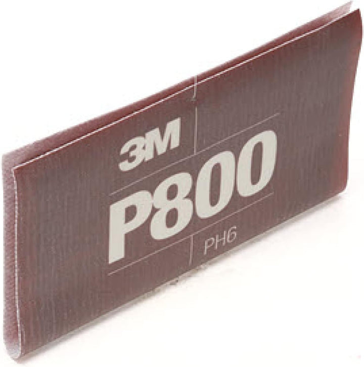 3M Hookit Flexible Schleifmittel 270J, 34340, P800, 14 x 17,3 cm, 25 Blatt pro Karton Number of item