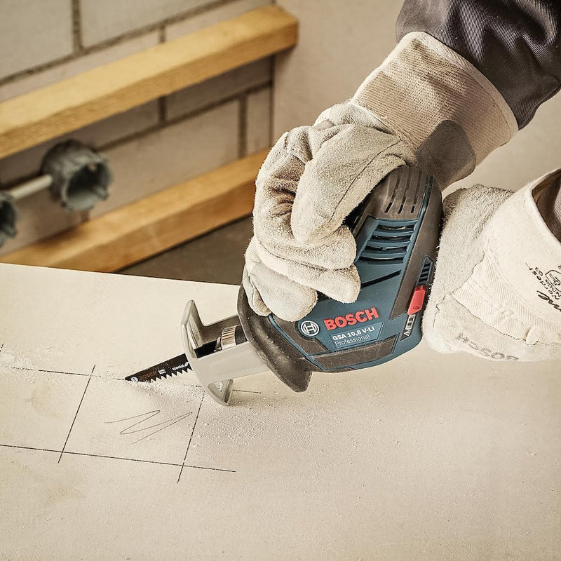 Bosch Professional 2 Stück Säbelsägeblatt S 1241 HM Endurance for Aerated Concrete (für Porenbeton,