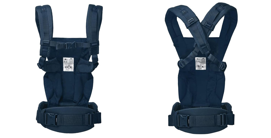 Ergobaby Omni Dream Babytrage für Neugeborene ab Geburt bis 20kg, 4 Positionen SoftTouch Cotton Ergo