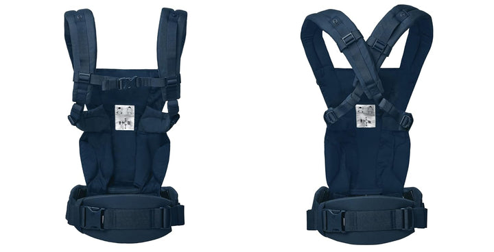 Ergobaby Omni Dream Babytrage für Neugeborene ab Geburt bis 20kg, 4 Positionen SoftTouch Cotton Ergo