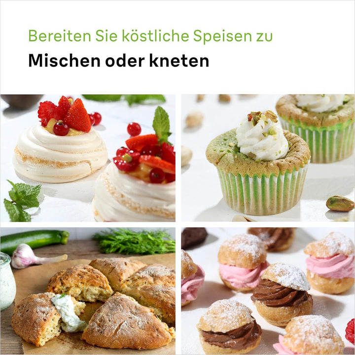 Braun Household MultiMix 2 HM2110BK Handmixer - Handrührgerät mit 4 Geschwindigkeitsstufen plus Turb