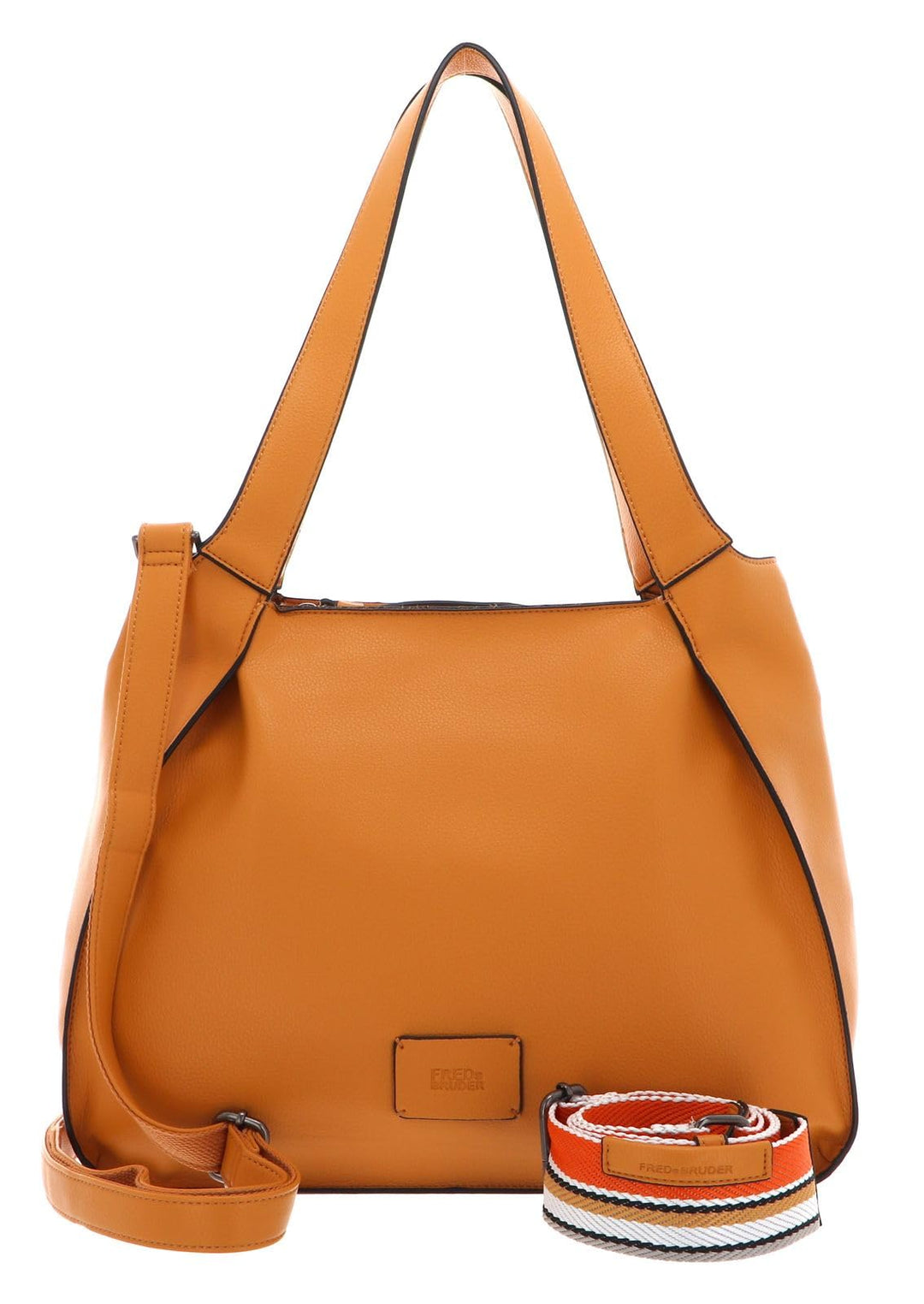 FREDsBRUDER Burk Schultertasche Leder 38 cm