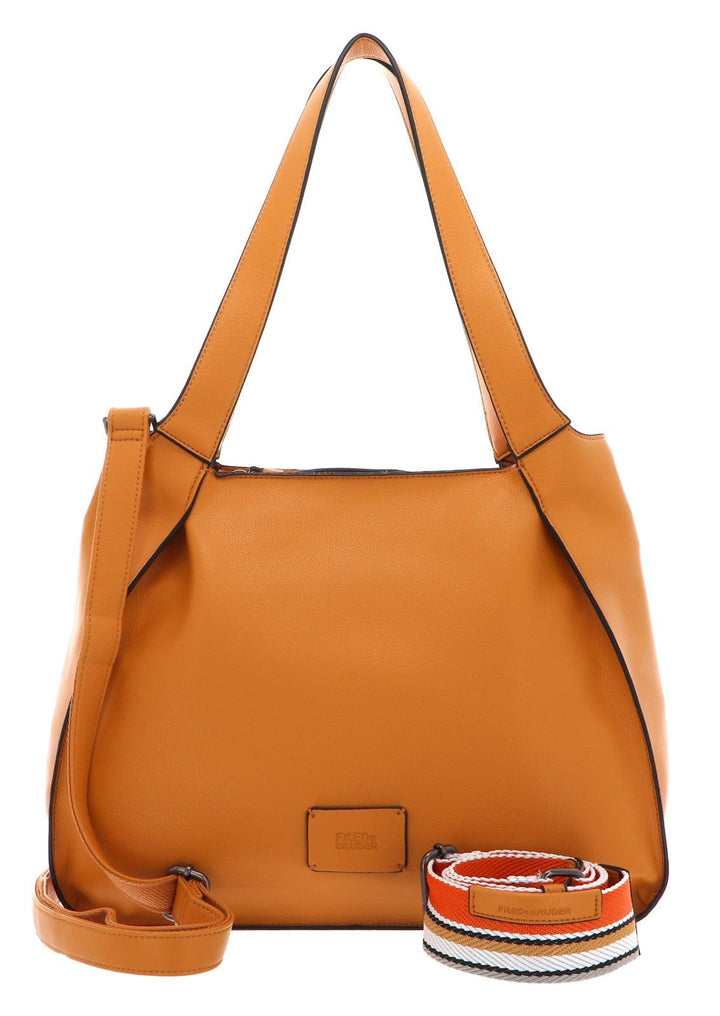FREDsBRUDER Burk Schultertasche Leder 38 cm
