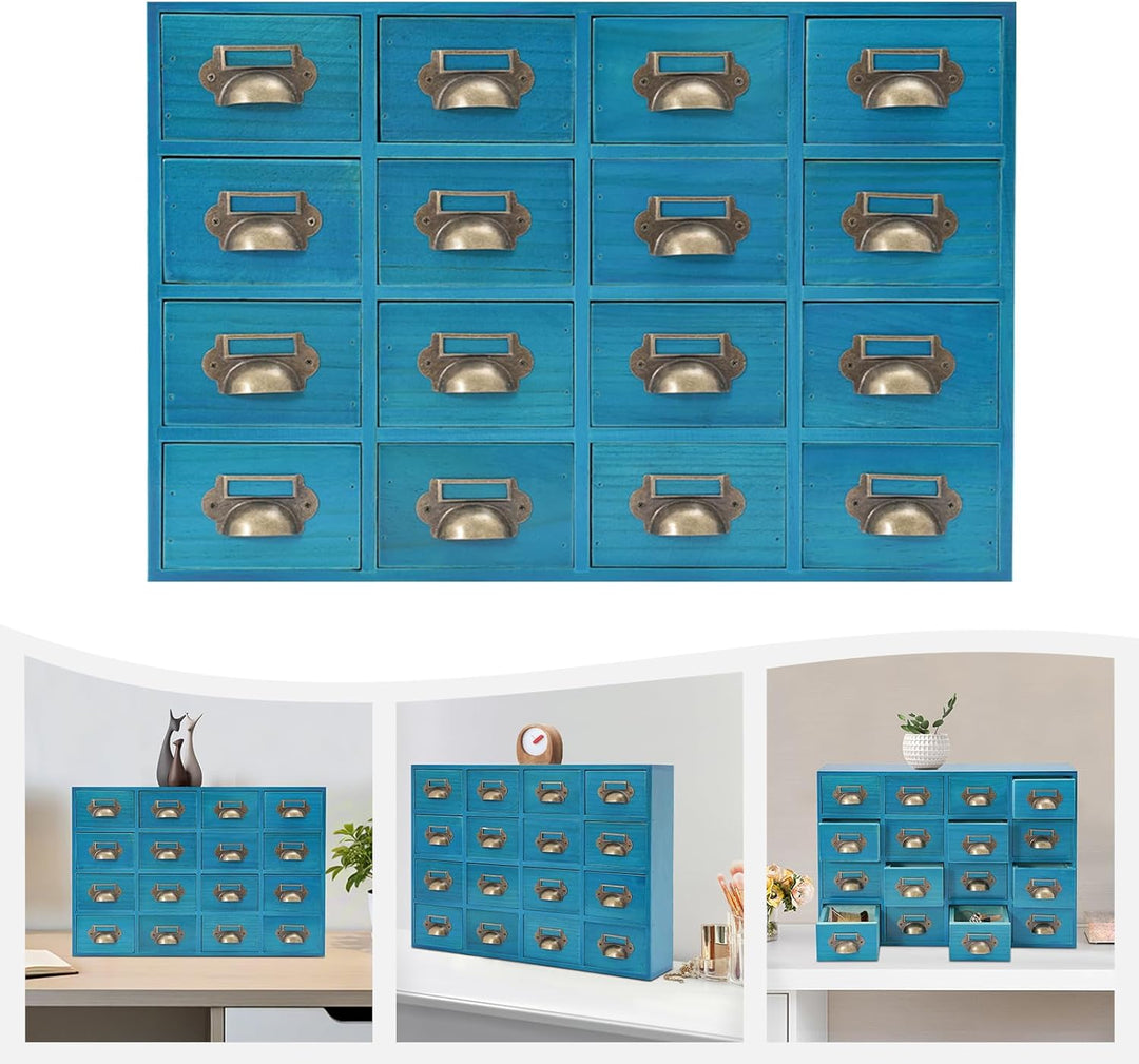 Apothekerschrank 16 Schubladen, Vintage Apothekerschrank Mit Schubladen,Apotheker Schrank Mit Schubl