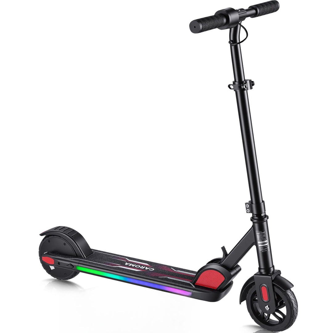 Caroma E Scooter für Kinder Alter 6-14, 150W/180W Motor, 16 km/h, 80 mins Fahrzeit, einstellbare Ges