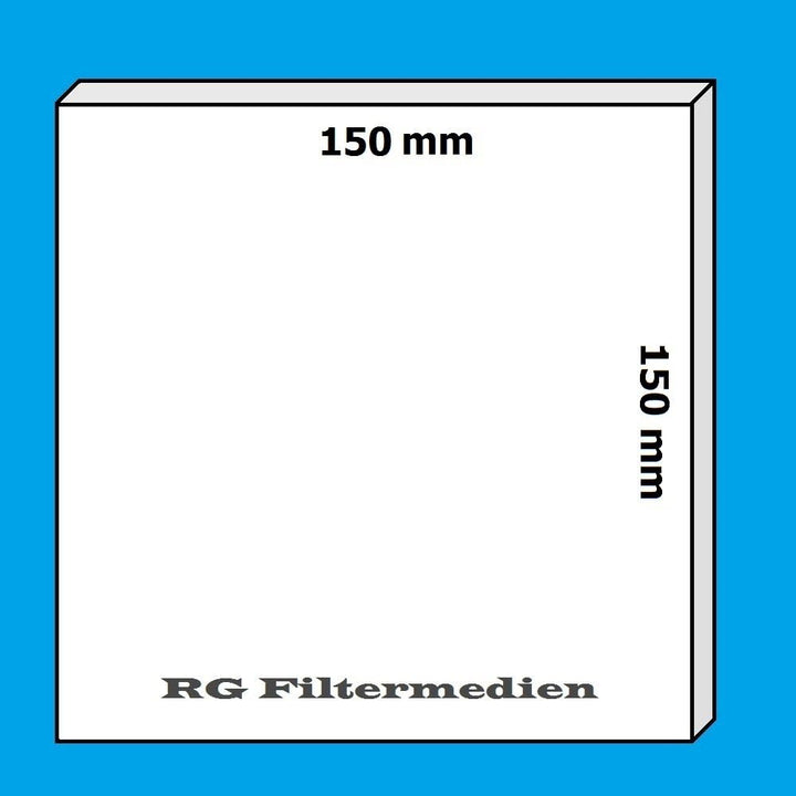 50 Ersatzfilter für Meltem Lüfter - 150x150 mm - Filterklasse G2/ISO Coarse 45% - GF 0198 - Serie G-