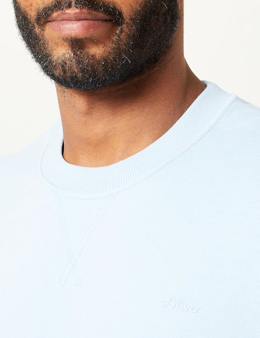 s.Oliver Herren Sweatshirt XXL Blau 5309, XXL Blau 5309