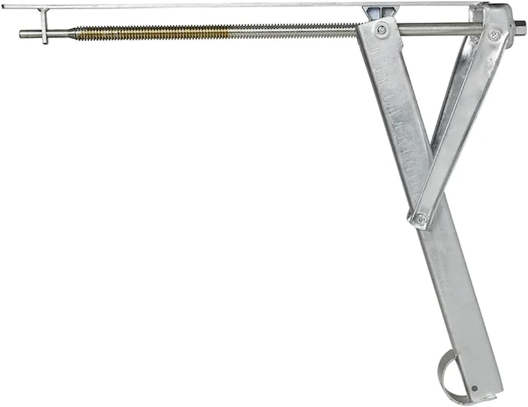 Ausdrehstütze Wohnwagen Wohnwagenstützen Kurbel Stützen Anhängerstütze (800kg 605x260mm H:500mm), 80
