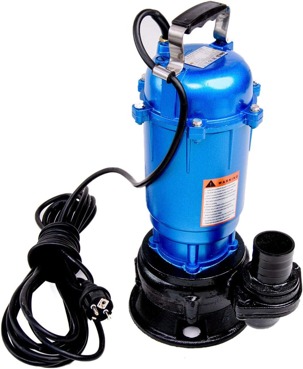 TAUCHPUMPE 550W M MIT SCHWIMMSCHALTER und 2" STORZ C KUPPLUNG Pumpe 0,55 kW - KG - Wasserpumpe Schmu