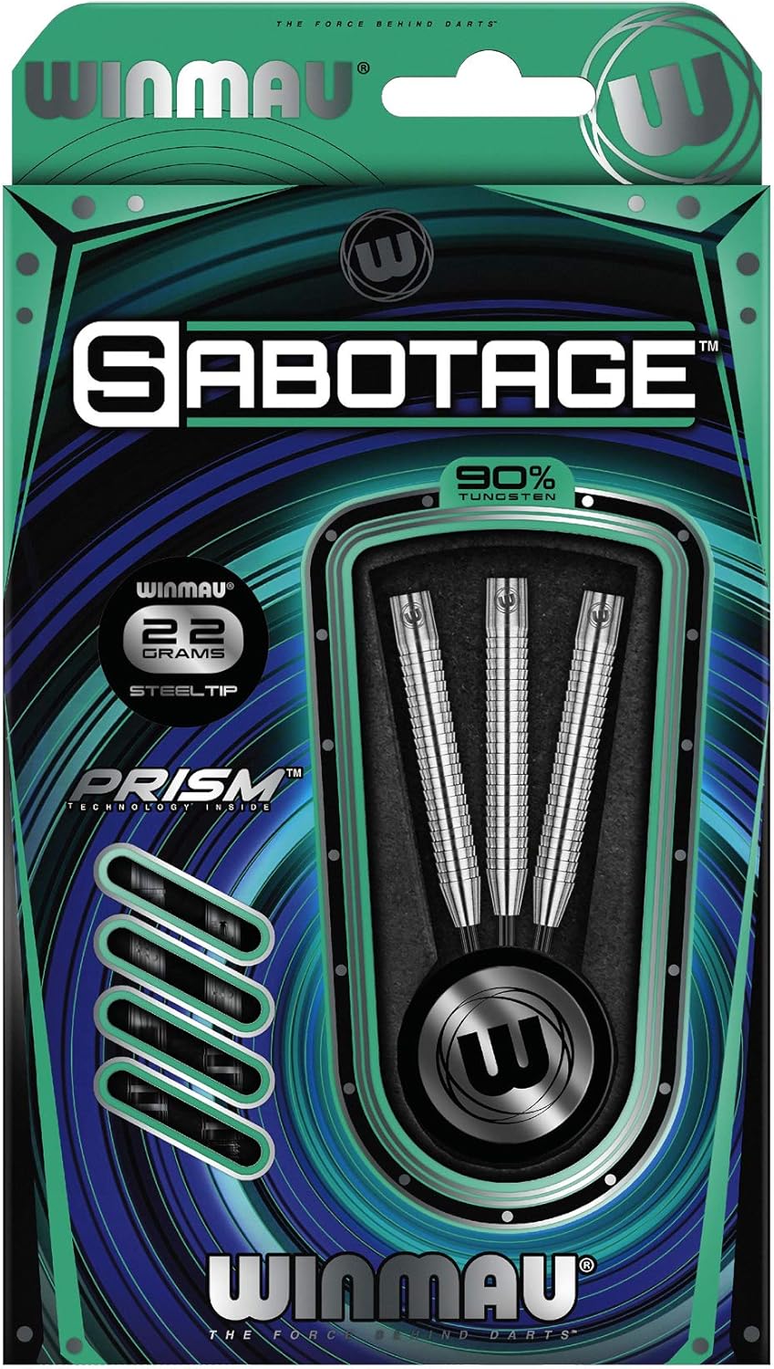 WINMAU Sabotage 22g Mehrfarbig, 22g Mehrfarbig
