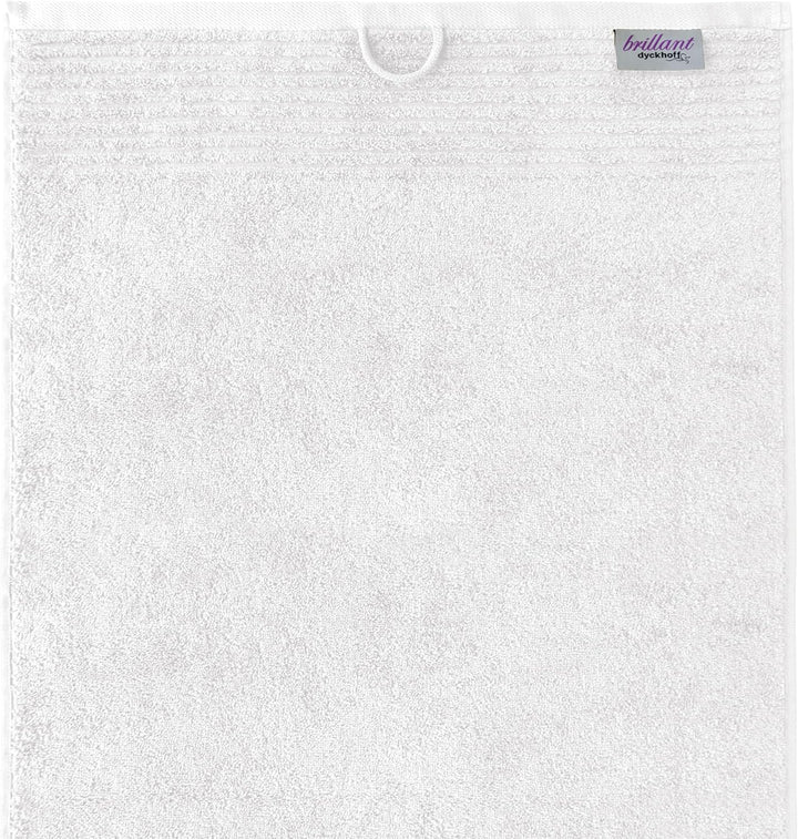 Dyckhoff 0410996005 Handtuchset "Brillant", 2 Badetücher / Duschtücher 70 x 140 cm und 4 Handtücher