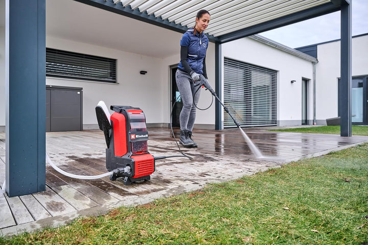 Einhell Akku-Hochdruckreiniger HYPRESSO 36/105 Power X-Change (36 V, 105 bar, 270 L/h, 4 m Hochdruck