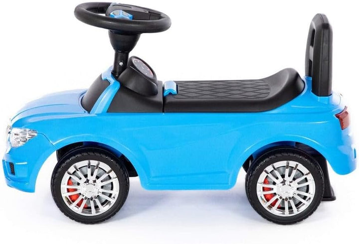 Rutscher Auto blau Super Car Nr.5 Sound Kinder Rutscherfahrzeug Lauflernhilfe