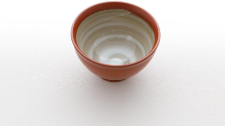 Original japanische Teekanne, Kyusu, mit 5 Becher: Shu Hiramaru. Integriertes Tee-Sieb aus Edelstahl