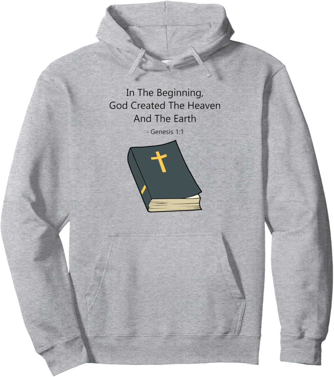 Genesis Bibelvers Götter Schöpfung Jesus Christus Pullover Hoodie