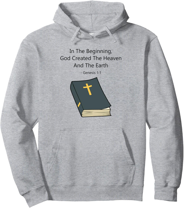 Genesis Bibelvers Götter Schöpfung Jesus Christus Pullover Hoodie