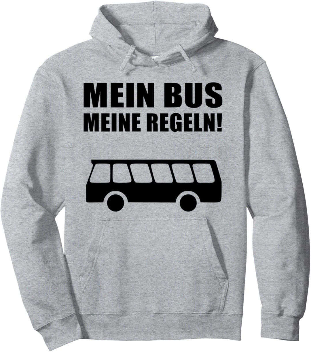 Busfahrer Design Mein Bus meine Regeln Schulbus Pullover Hoodie