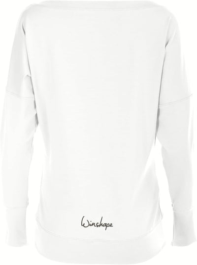 Winshape Damen Freizeit Sport Dance Fitness Longsleeve WS2 XS Weiss, XS Weiss