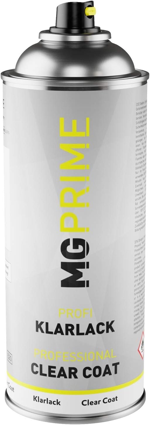 MG PRIME Autolack Sprühdosen Set für MAN 6210 Green Grundlack Basislack Klarlack Spraydose 400ml