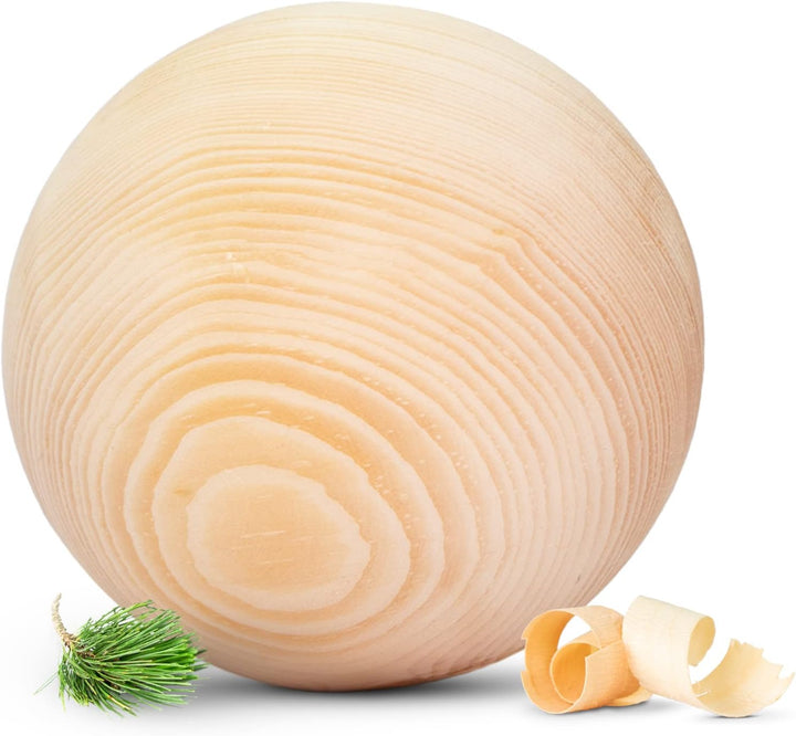 Zirbenkugel 7cm - Verschluss aus Zirbenholz für diverse Wasserkaraffen