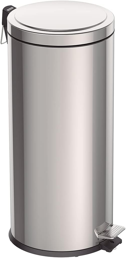 Tramontina Tretmülleimer Edelstahl, 30 l, Küchenmülleimer 30 Liter, 30 Liter