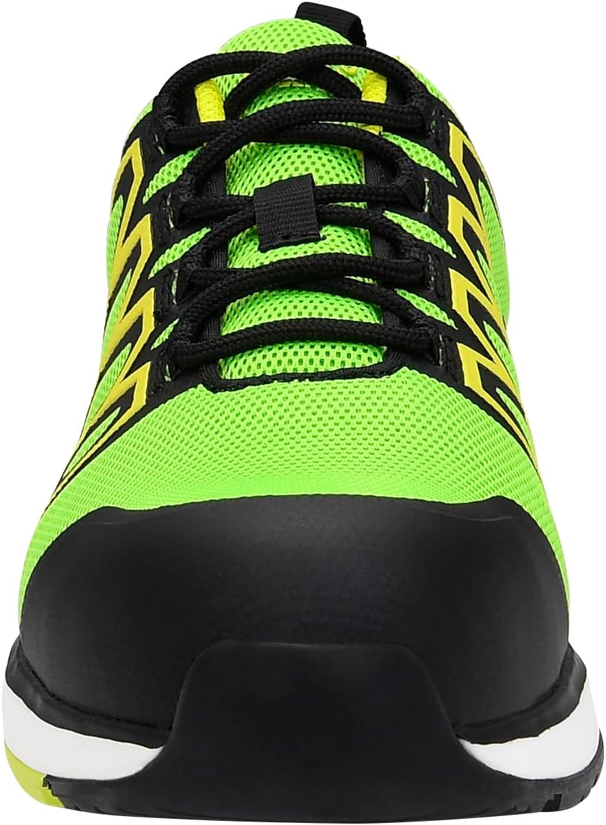 JORI Sicherheitshalbschuh Swift Green-Yellow Low ESD S1P 47 Grösse: 47, Grösse: 47